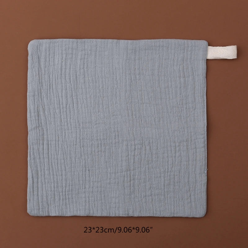Lot de 5 carrés de mousseline : l'essentiel doux, pratique et stylé !