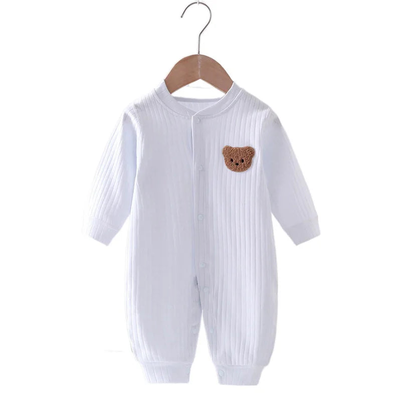 Rompers for boys and girls: the "teddy bear" onesie that parents love