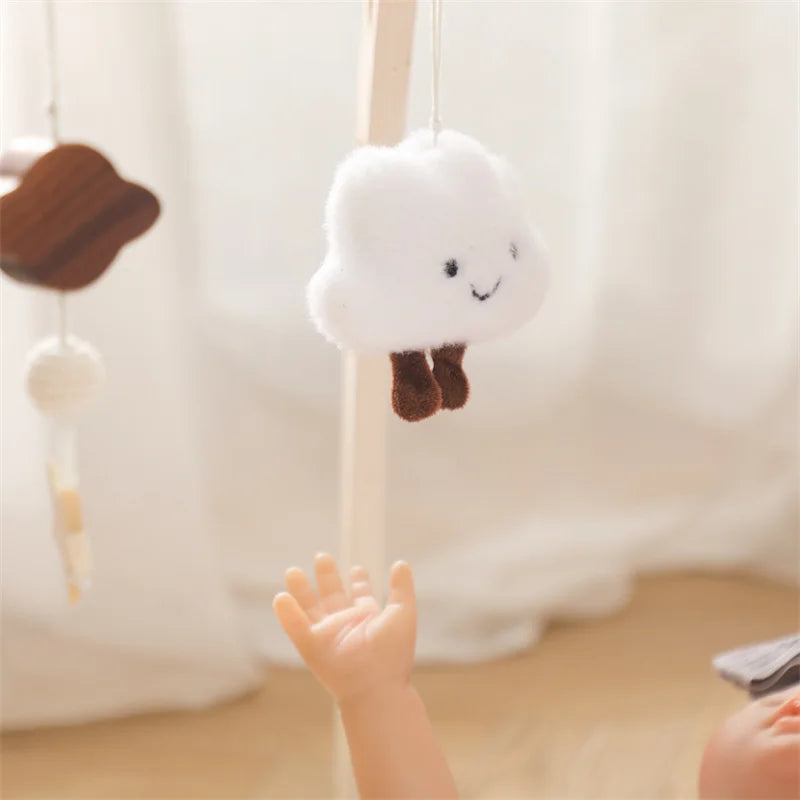 Cadre de jeux en bois pour bébé