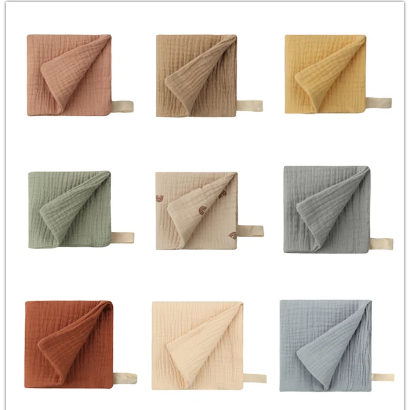 Lot de 5 carrés de mousseline : l'essentiel doux, pratique et stylé !
