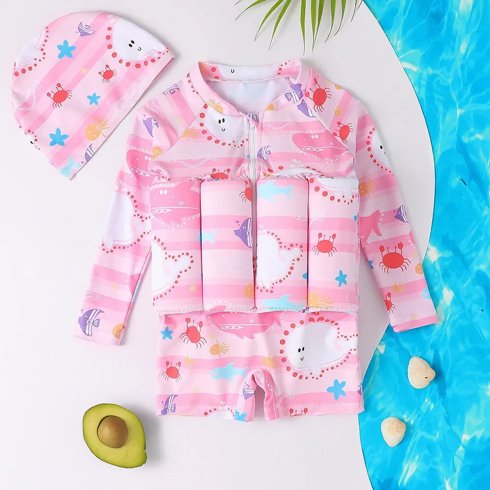 Maillot de bain enfant flottant : la baignade en toute confiance !
