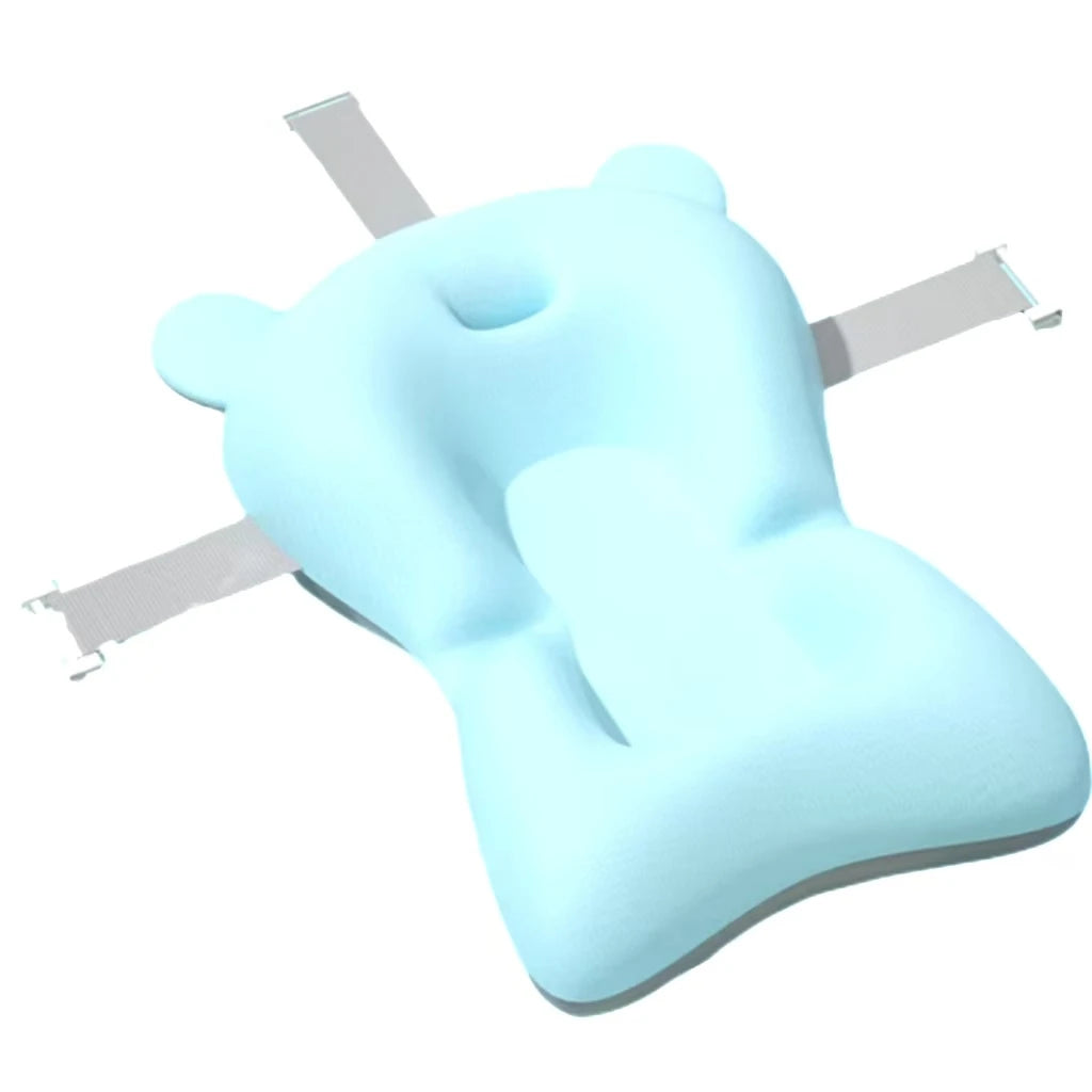 Almohada de apoyo para el baño de bebé: ¡Soporte suave, baño feliz!
