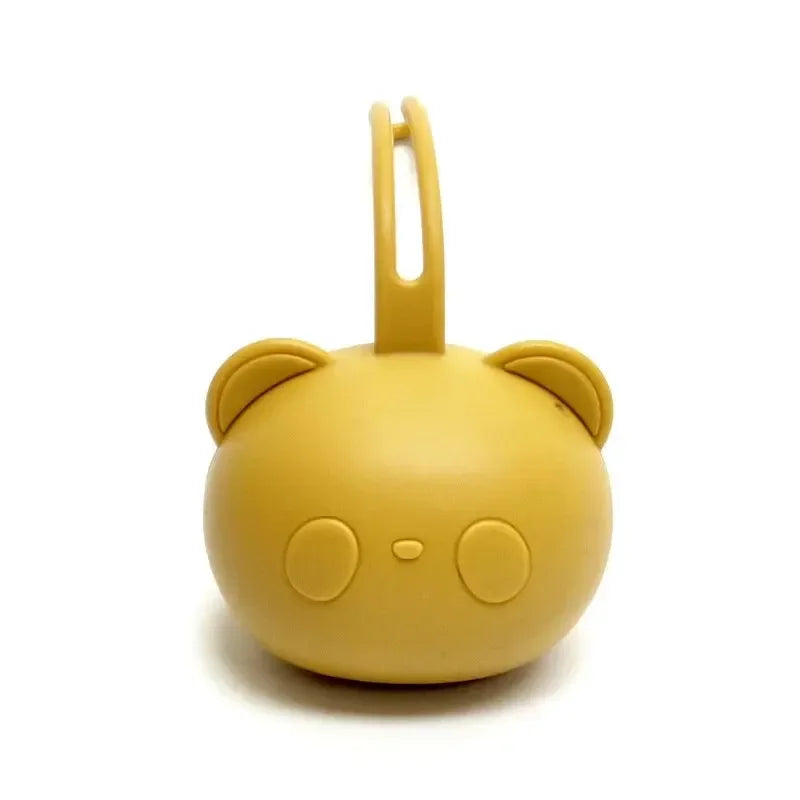"Panda" pacifier storage box: adopted by baby, hung by mom!
