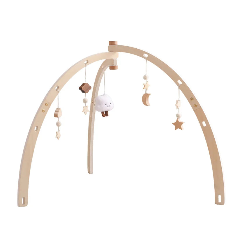 Cadre de jeux en bois pour bébé