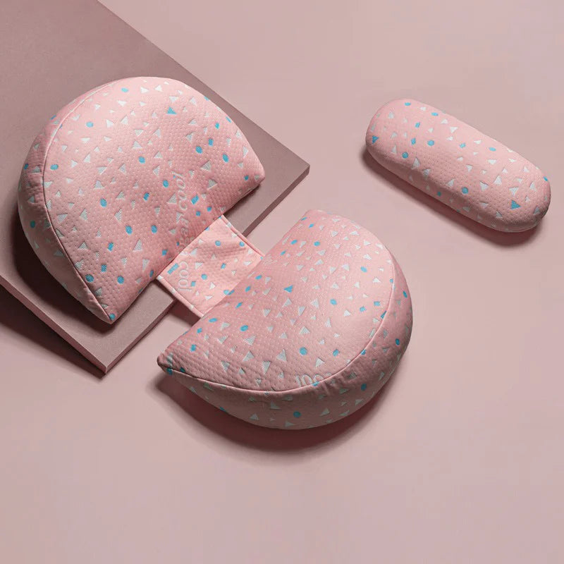 Almohada de embarazo Pangdube: forma de U multifuncional de 130 × 70 cm, soporte para espalda, abdomen, caderas y lactancia.