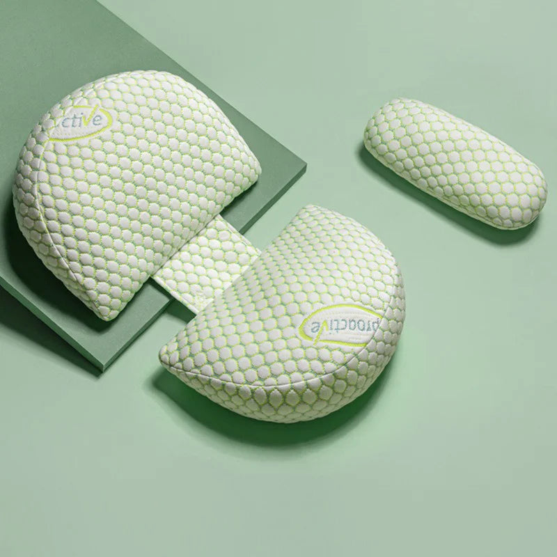 Almohada de embarazo Pangdube: forma de U multifuncional de 130 × 70 cm, soporte para espalda, abdomen, caderas y lactancia.