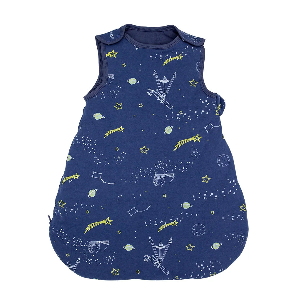 🌟 Saco de dormir para bebé Primavera – 0–24 meses – 2.500 TOG – 100% Algodón – Estampado de estrellas