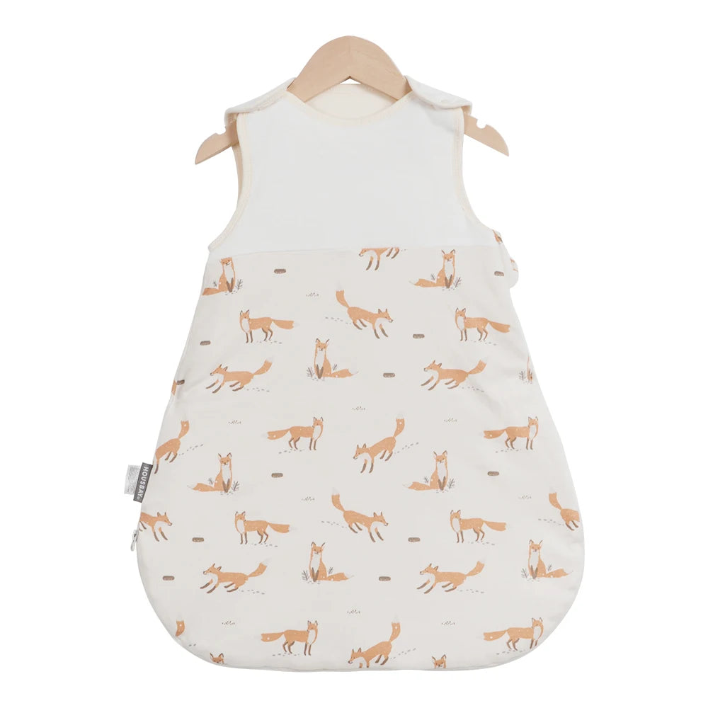 🌟 Saco de dormir para bebé Primavera – 0–24 meses – 2.500 TOG – 100% Algodón – Estampado de estrellas