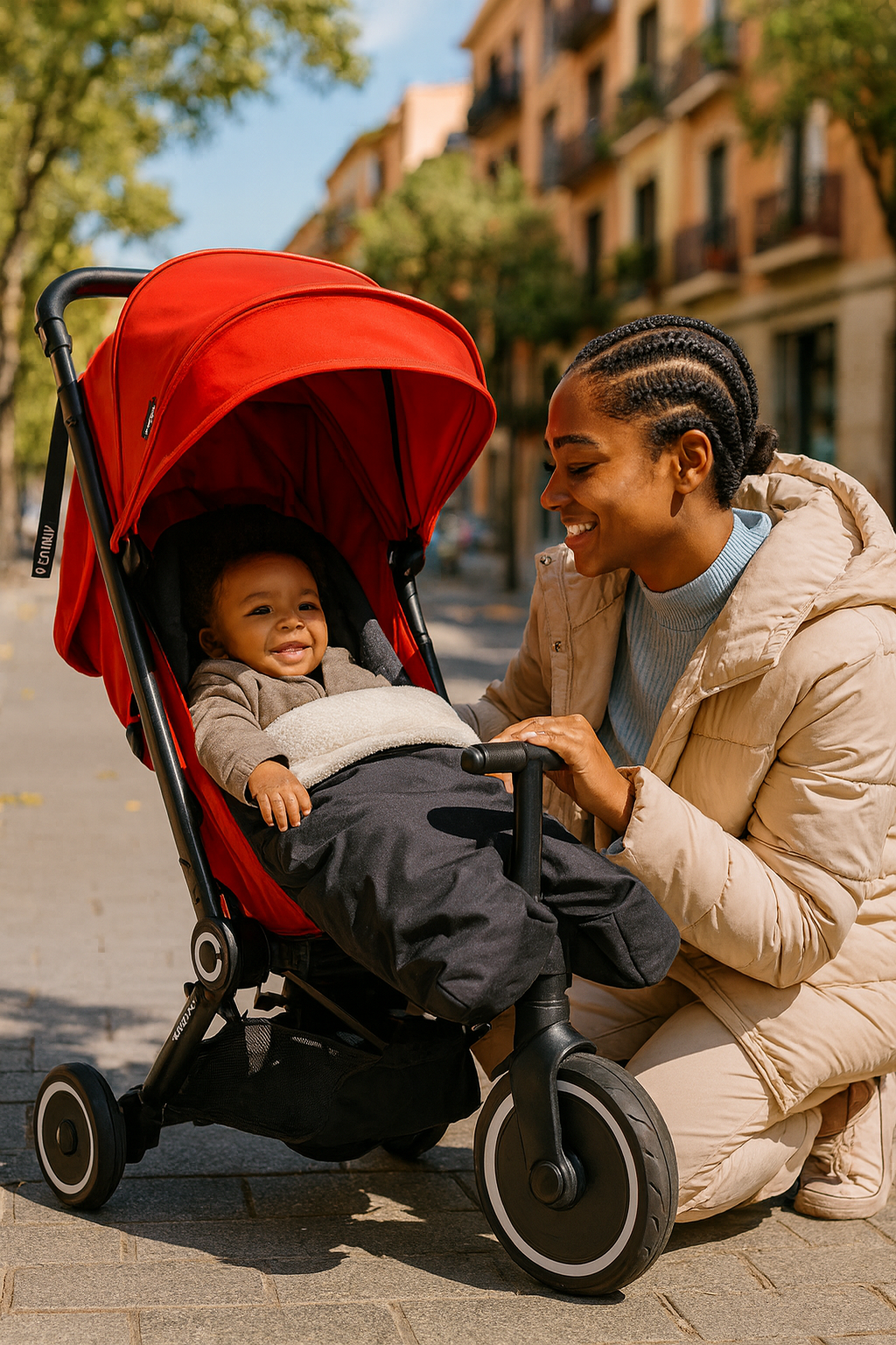 Chancelières Bébé – Confort & Chaleur pour la Poussette