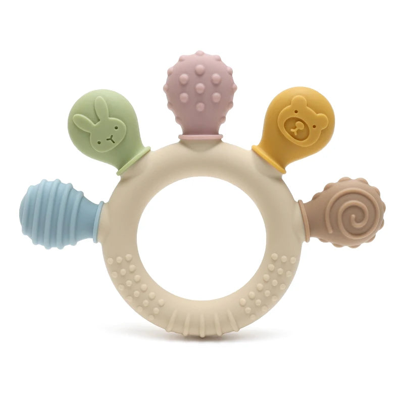 Anillo de dentición Erduo: ¡calma, entretiene y tranquiliza!