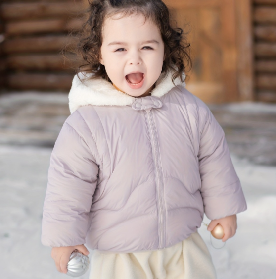 Manteau chaud à capuche | Ultra-léger