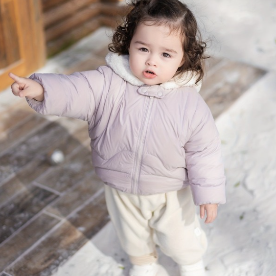 Manteau chaud à capuche | Ultra-léger