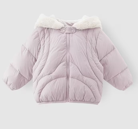 Manteau chaud à capuche | Ultra-léger