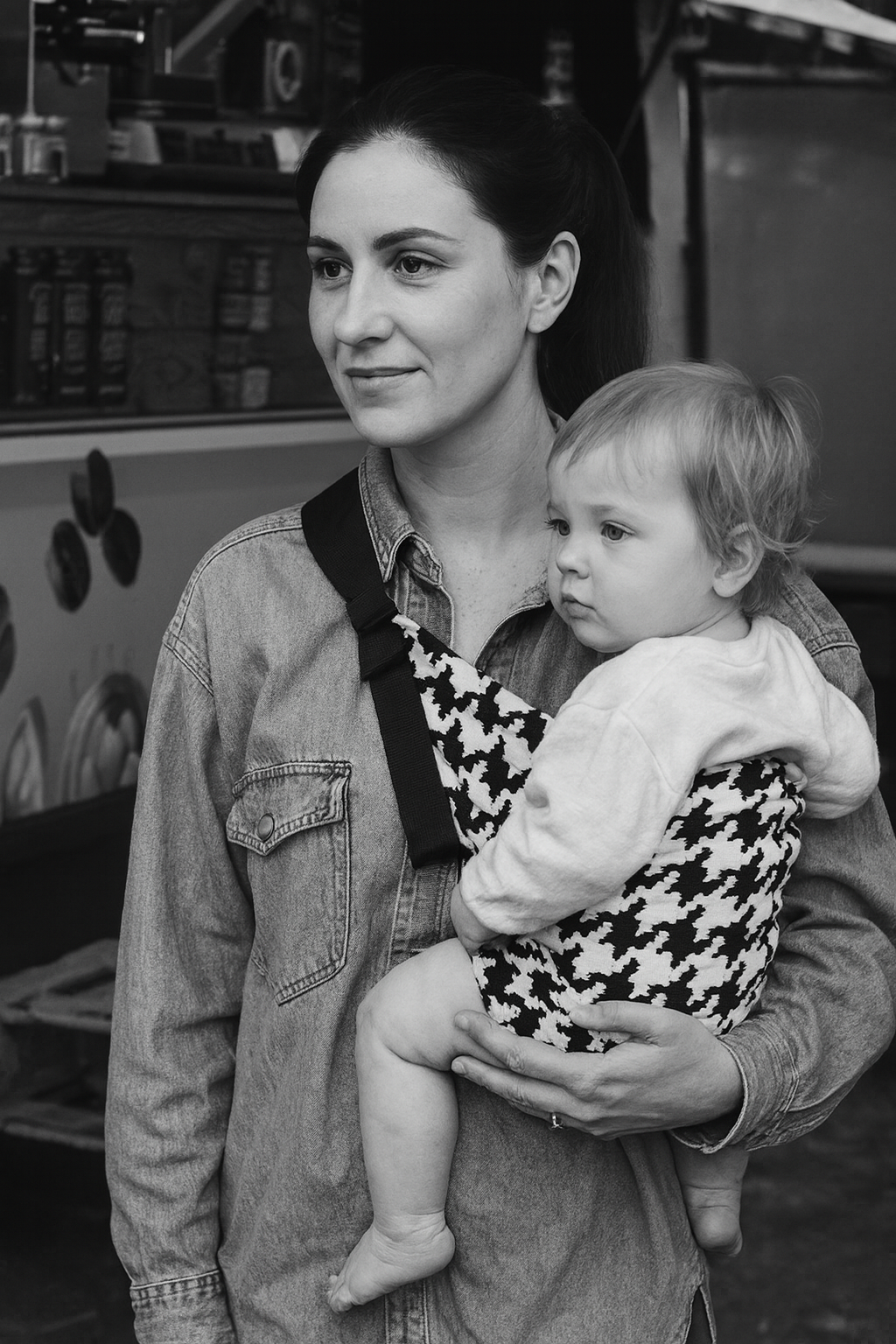 Porte-Bébé Sling Ajustable – Léger, Ergonomique et Sécurisé – de 3 Mois à 3 Ans