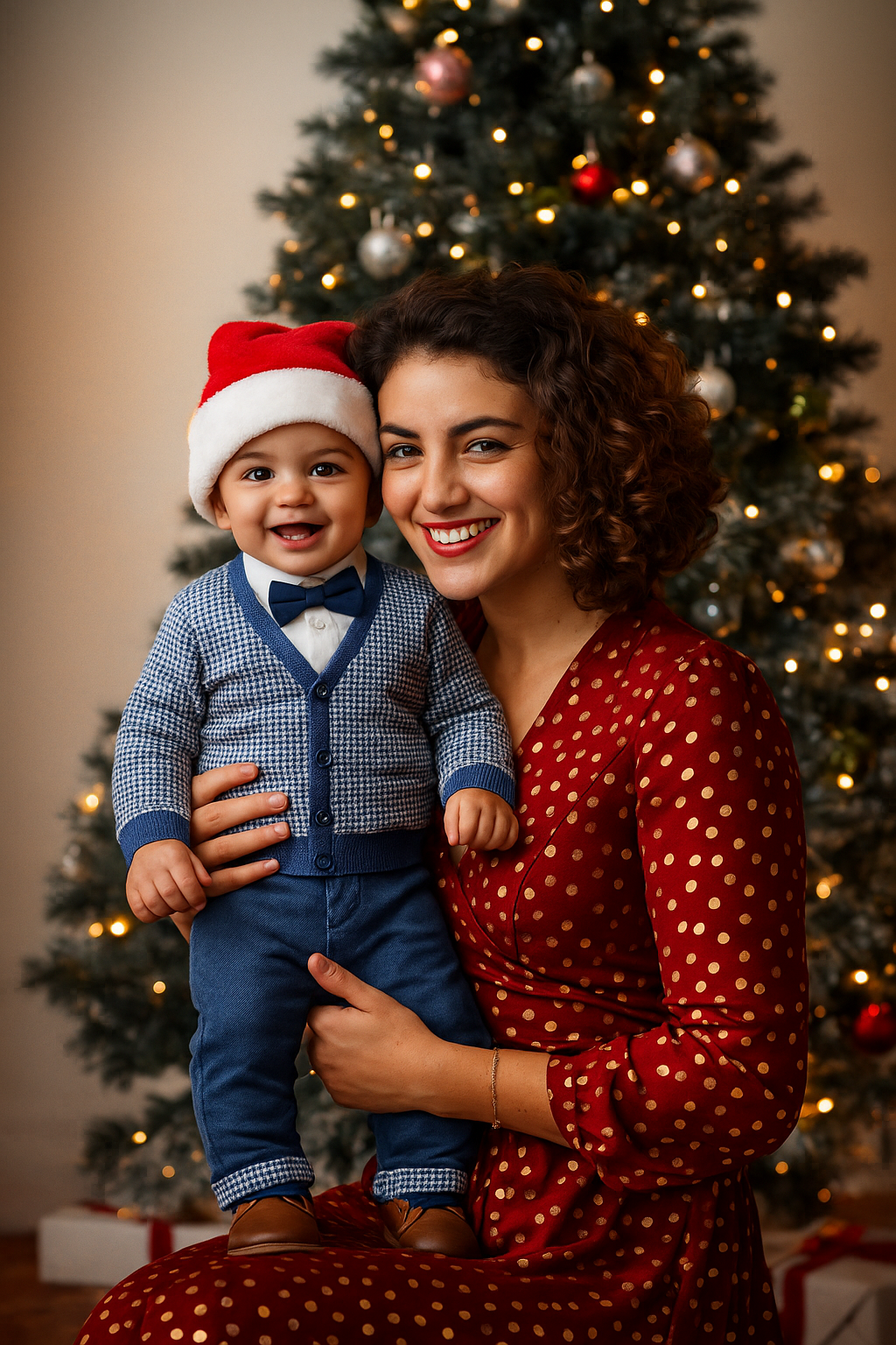 Costume 3 pièces à carreaux  | look chic et confortable (nœud fourni)