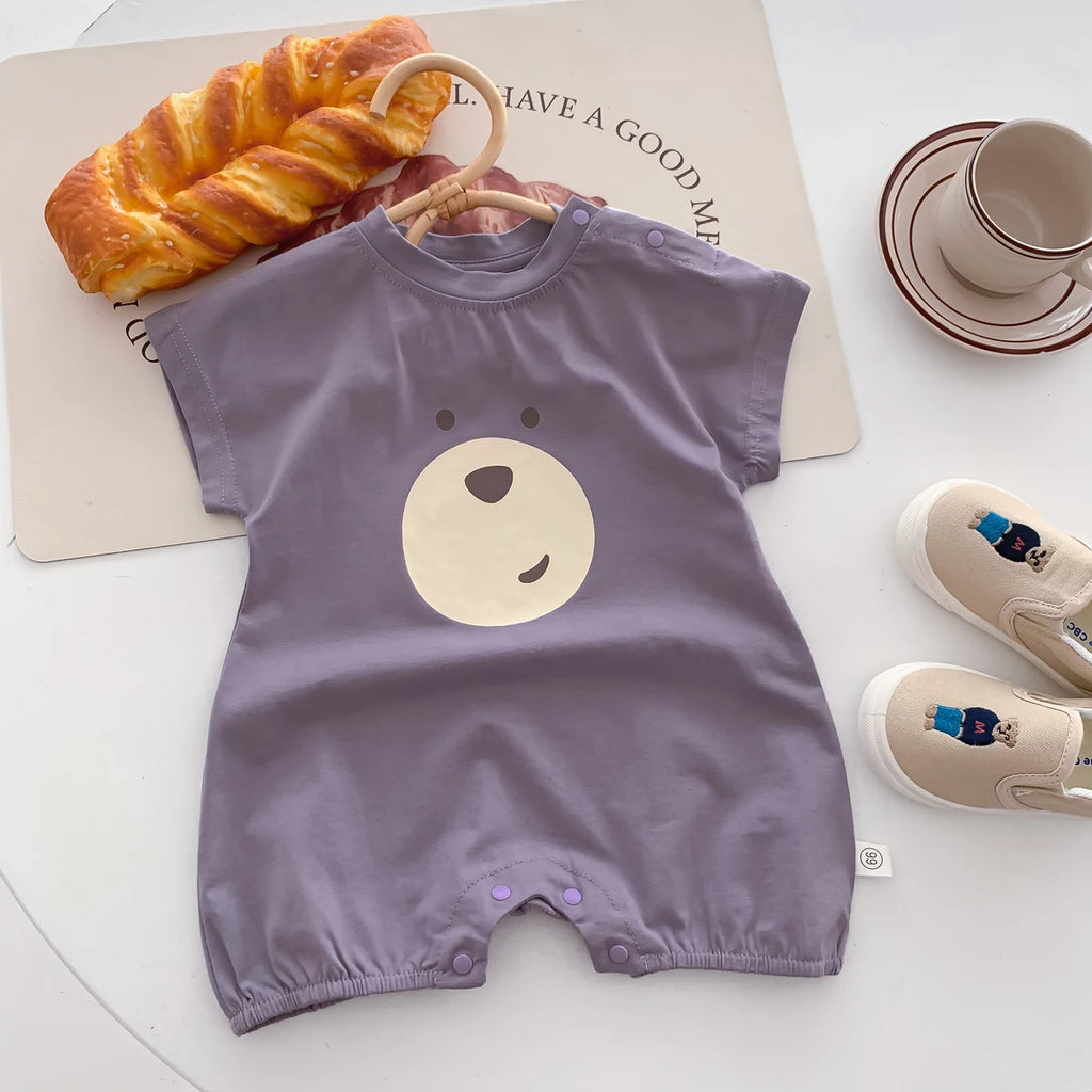 Combinaison d'été pour petits garçons : le confort des petits monstres !