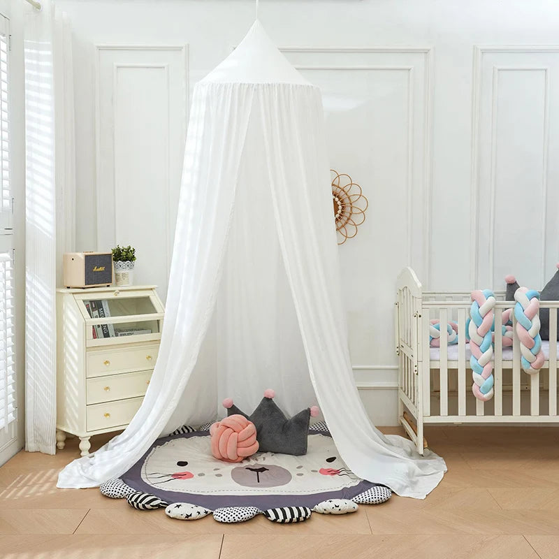 Dosel de cama infantil - Tienda decorativa princesa para bebé y niña - Rincón de lectura o juegos