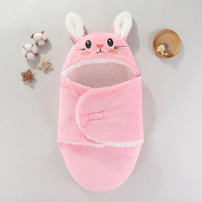 ❄️ Saco de dormir Cocoon Otoño-Invierno – 0-9 meses – Franela y polar – Cálido y suave 