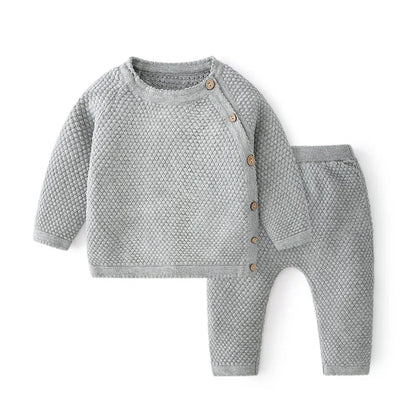 Conjunto de pijama de algodón de 2 piezas: suavidad y comodidad combinadas (niñas y niños)