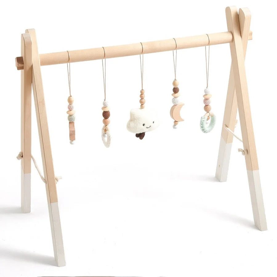 Cadre de jeux en bois pour bébé