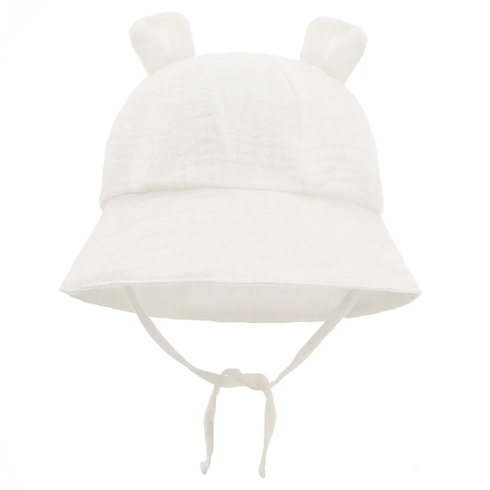 Gorro con orejeras Palma: ¡Aspecto pequeño, gran protección! (Talla única - 3 a 12 meses)