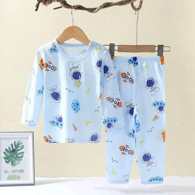 Pyjamas 2 pièces : le confort douillet pour les petits rêveurs (garçon et fille)