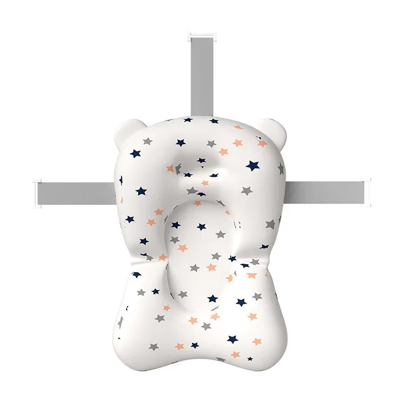 Almohada de apoyo para el baño de bebé: ¡Soporte suave, baño feliz!