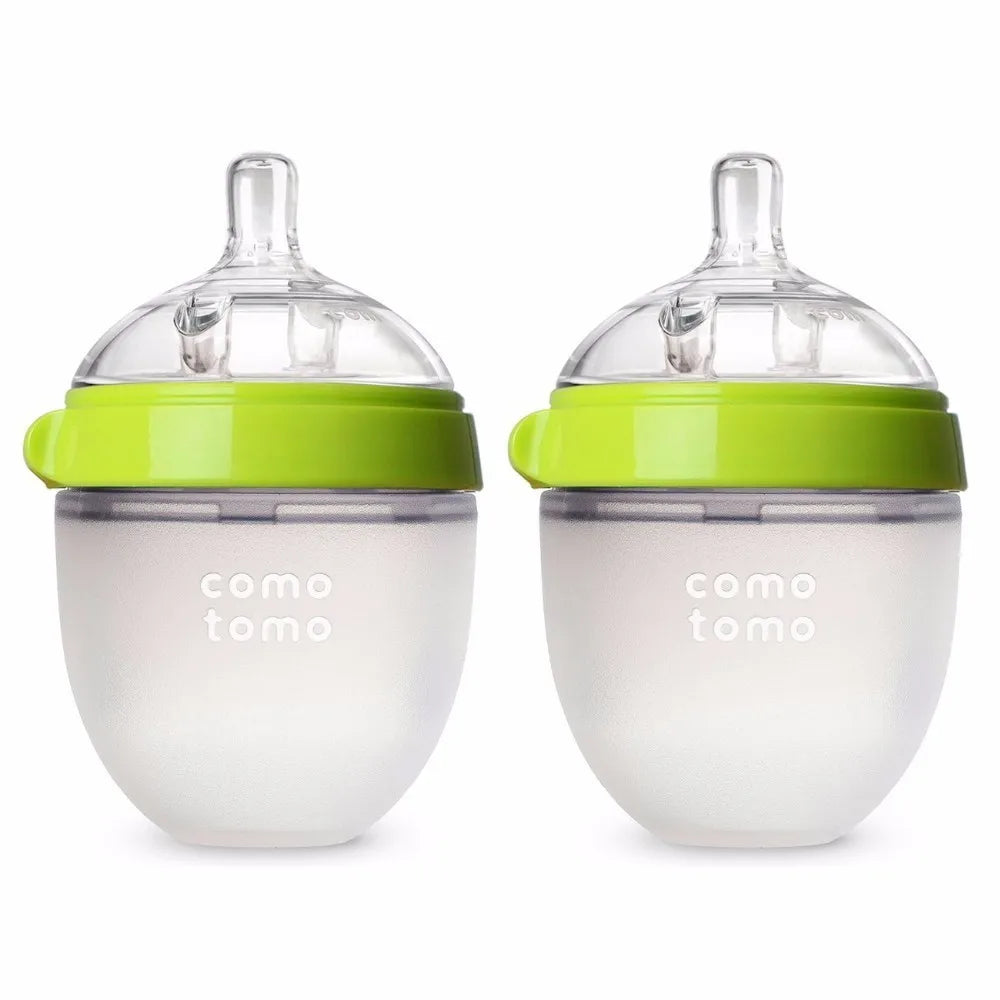 Biberones de silicona “Como Tomo”: ¡comodidad y suavidad como las de mamá!