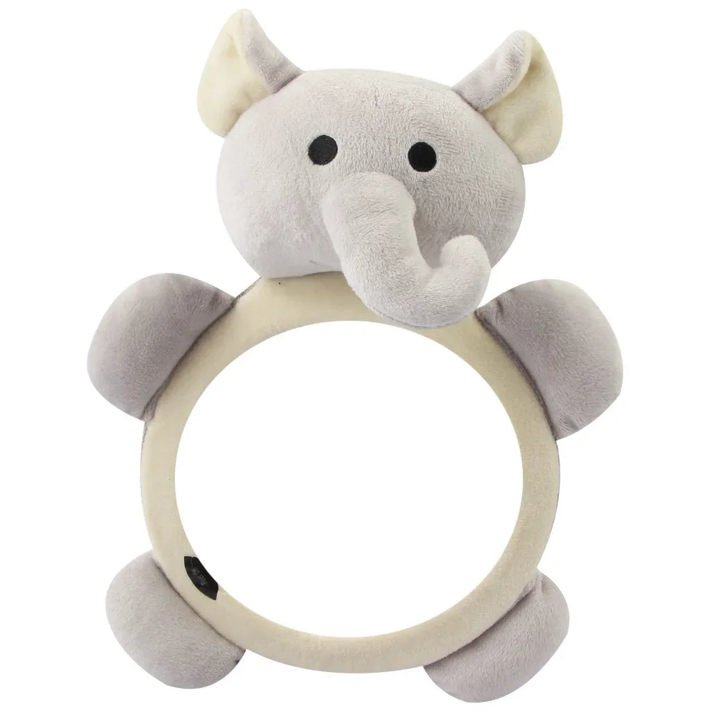 Miroir peluche  : sécurité en voiture et tendresse à la maison