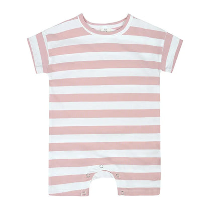 Pelele para bebé niño y niña de 0 a 2 años - Estampado de rayas, luna y perro | FamilyLK