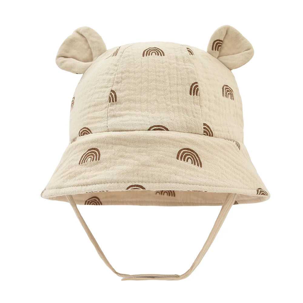 Gorro con orejeras Palma: ¡Aspecto pequeño, gran protección! (Talla única - 3 a 12 meses)