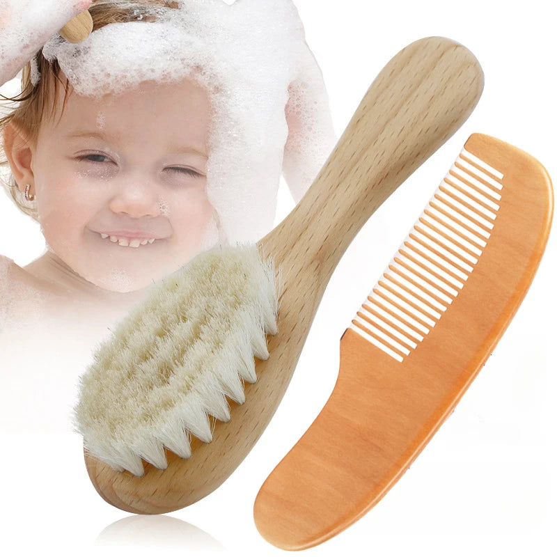 Peigne et brosse à cheveux en bois naturel : prenez soin de bébé, naturellement !