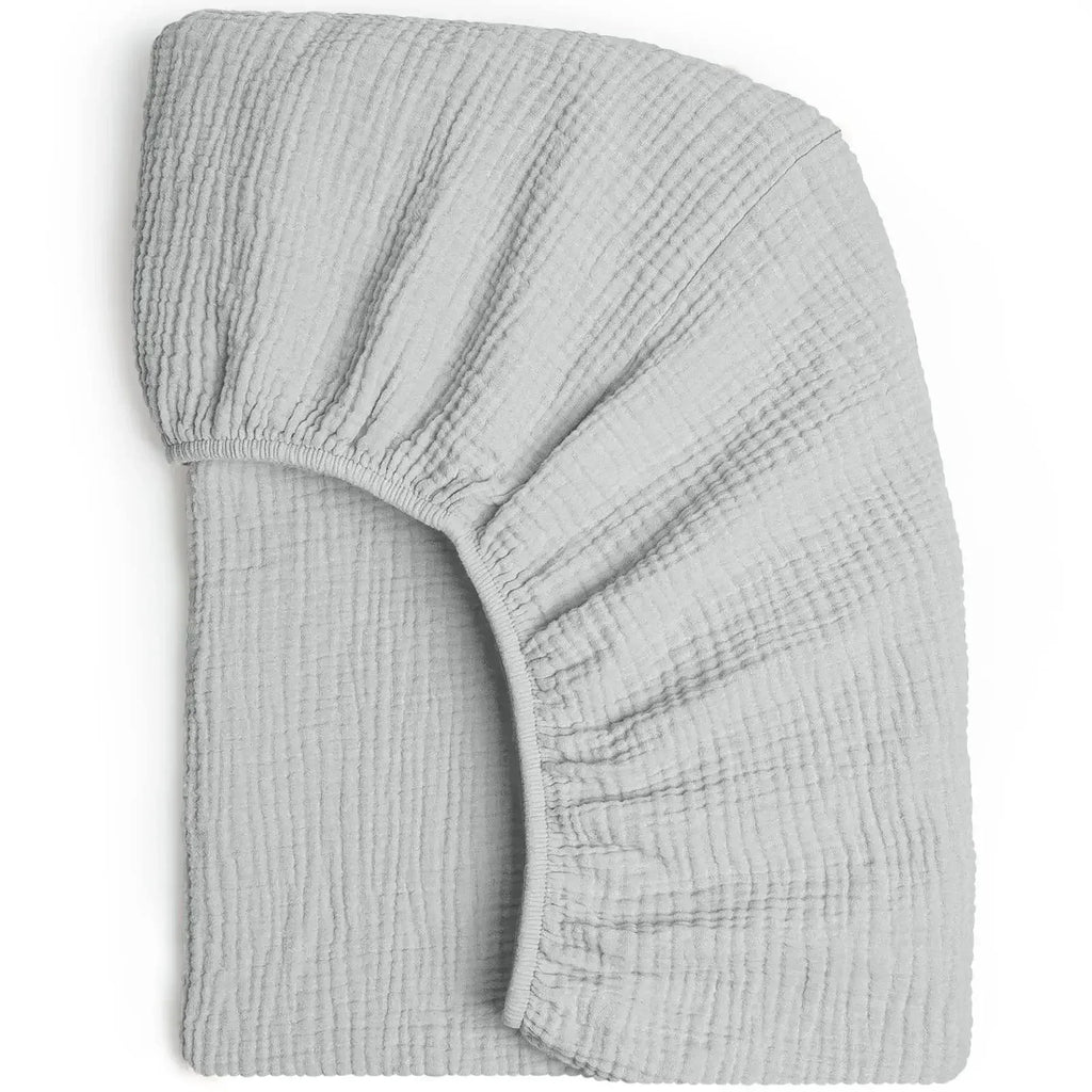Drap-housse en mousseline de coton :  un seul drap, toutes les formes – Drap-housse bébé 100% adaptable !