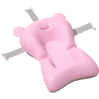 Almohada de apoyo para el baño de bebé: ¡Soporte suave, baño feliz!