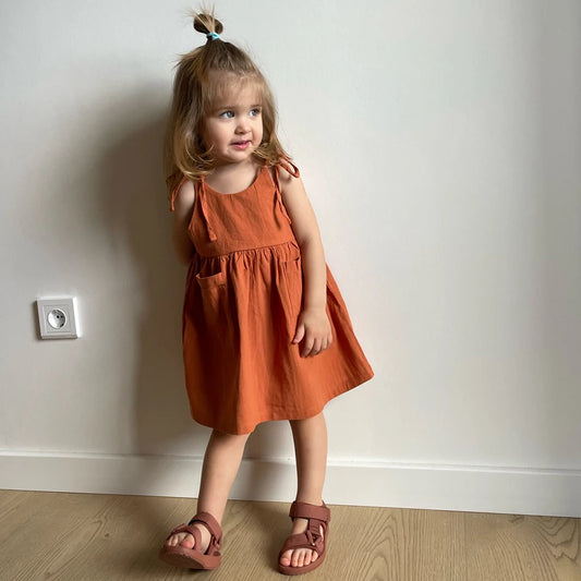 Robe d'été décontractée pour fille : un look de princesse pour tous les jours  !