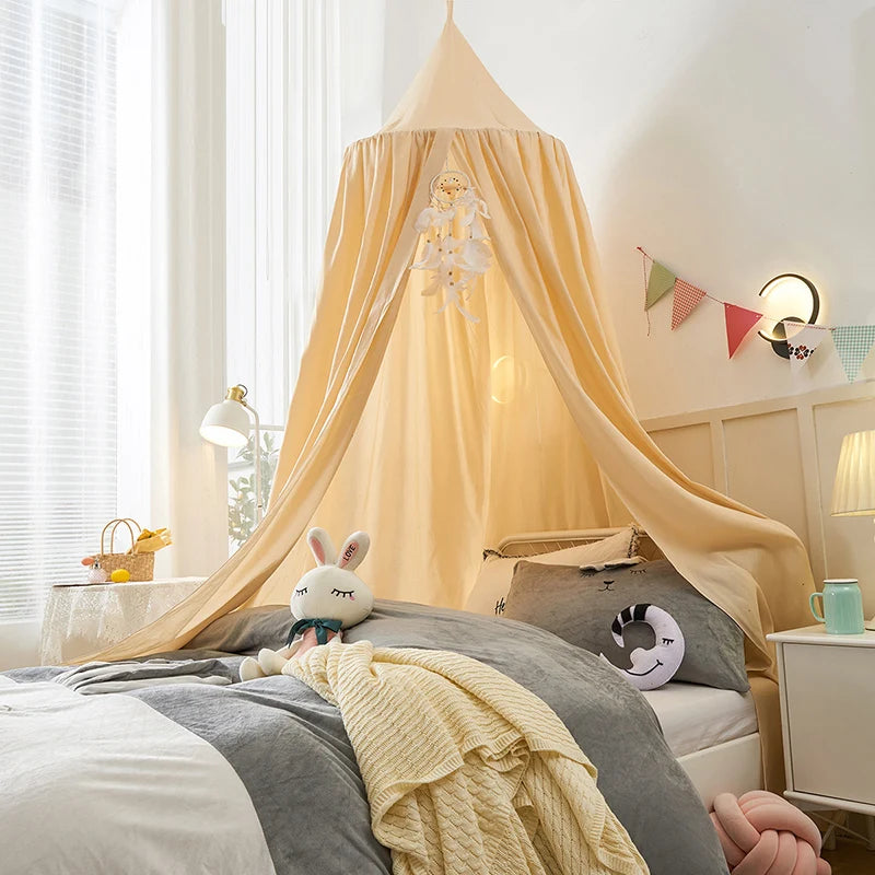 Dosel de cama infantil - Tienda decorativa princesa para bebé y niña - Rincón de lectura o juegos
