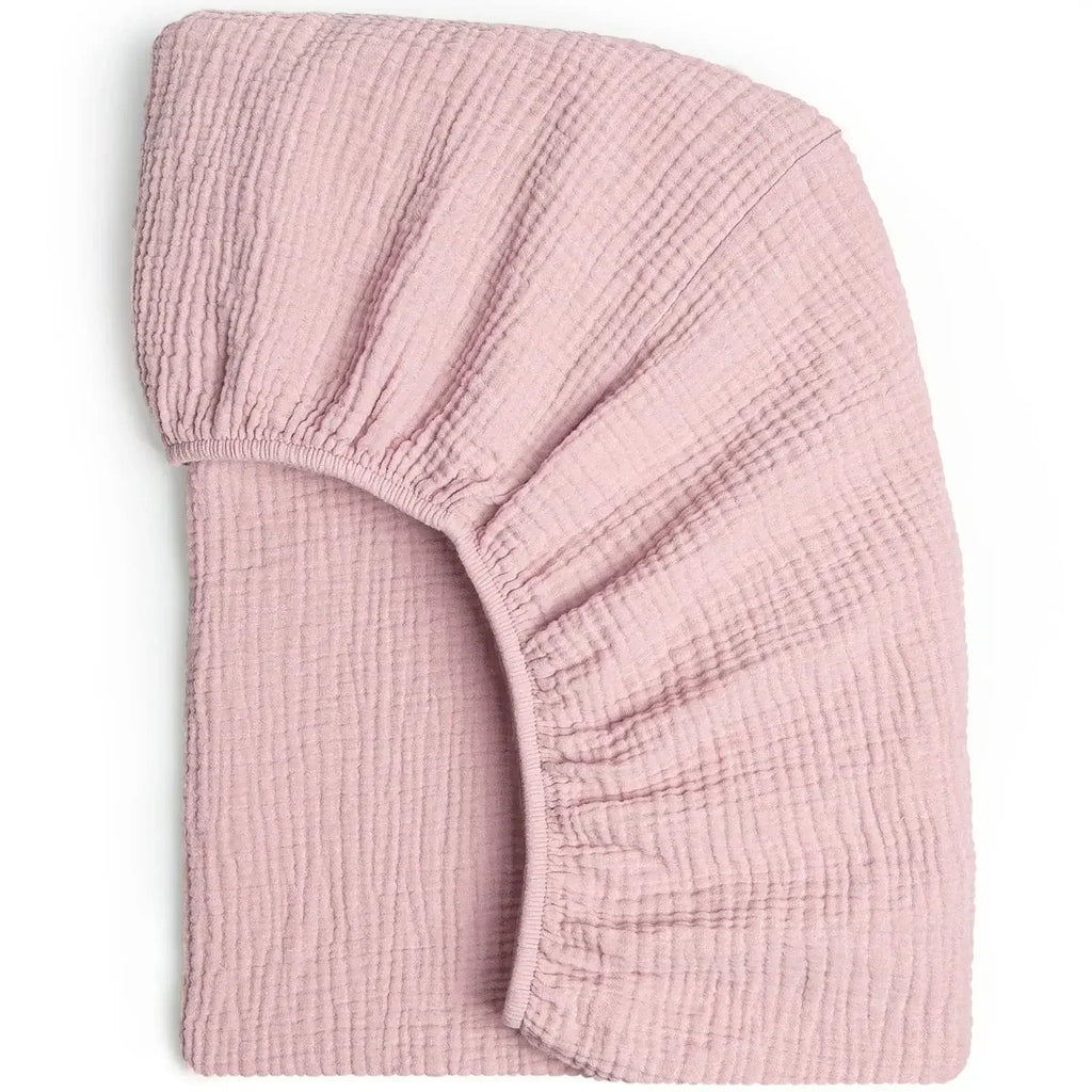 Drap-housse en mousseline de coton :  un seul drap, toutes les formes – Drap-housse bébé 100% adaptable !