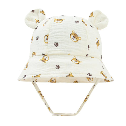 Gorro con orejeras Palma: ¡Aspecto pequeño, gran protección! (Talla única - 3 a 12 meses)