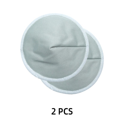 🍃 Coussinets d’allaitement lavables – viscose de bambou bio, 2 pièces, réutilisables & doux