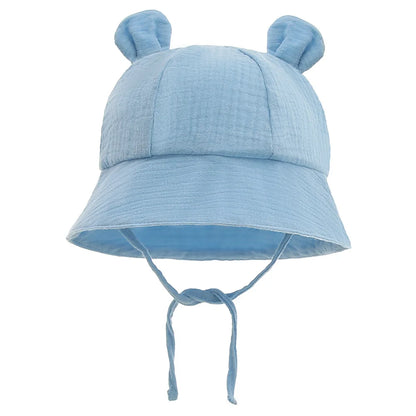 Gorro con orejeras Palma: ¡Aspecto pequeño, gran protección! (Talla única - 3 a 12 meses)