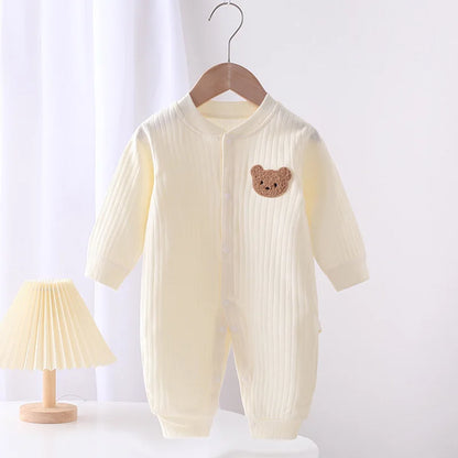 Rompers for boys and girls: the "teddy bear" onesie that parents love