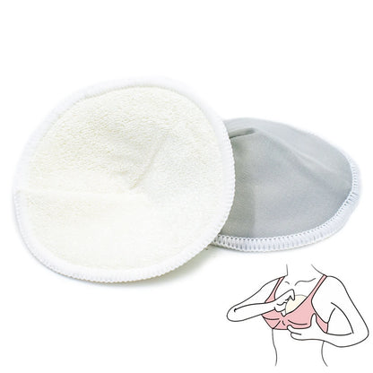 🍃 Coussinets d’allaitement lavables – viscose de bambou bio, 2 pièces, réutilisables & doux