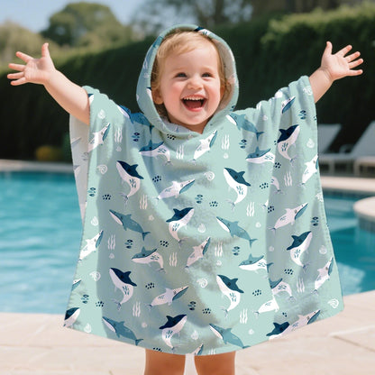 Capa de baño "ELINFANT": ¡para los pequeños héroes que salen del agua!