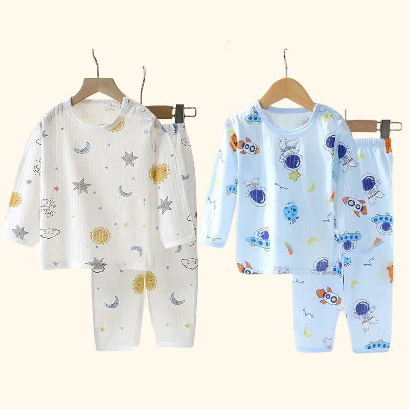 Pyjamas 2 pièces : le confort douillet pour les petits rêveurs (garçon et fille)