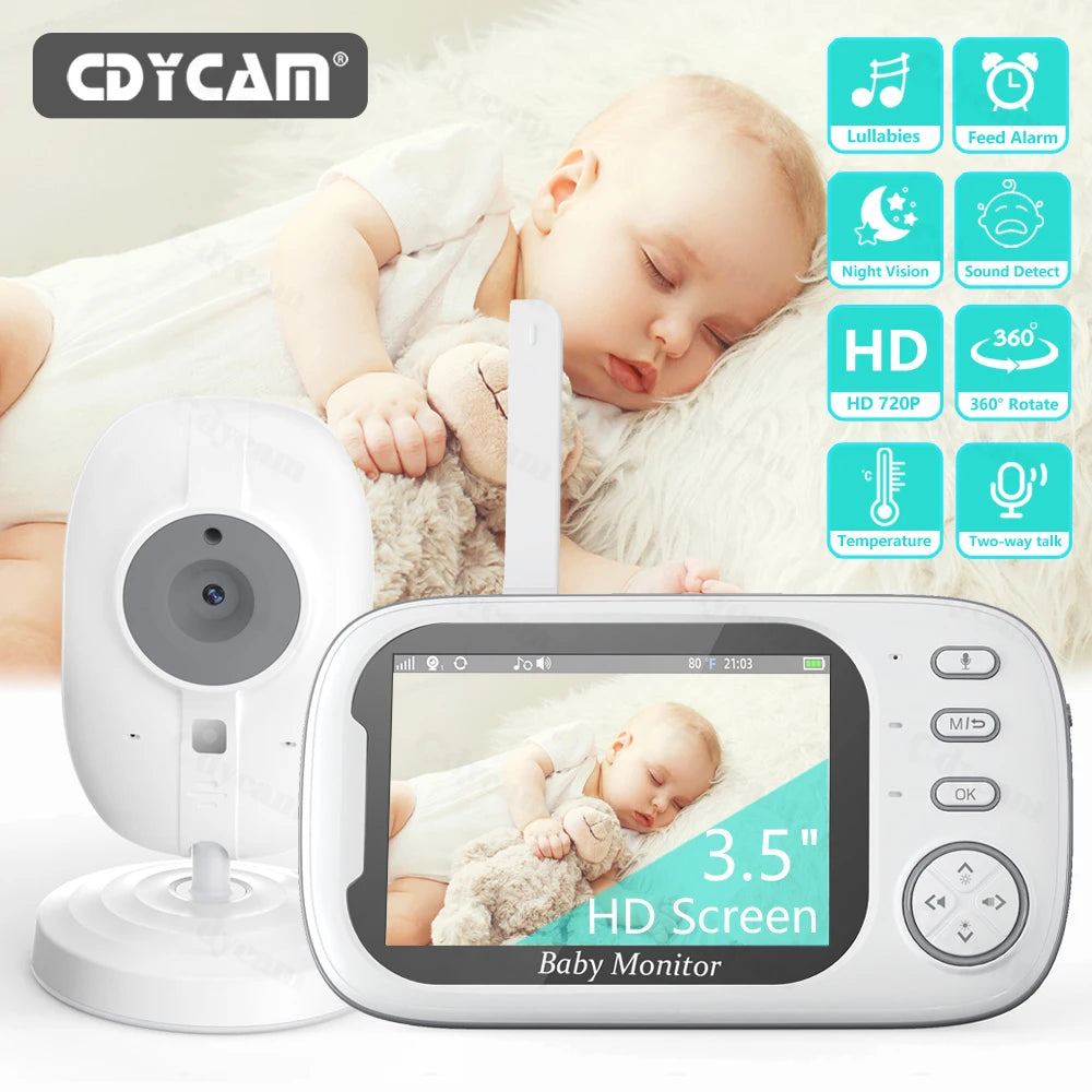 Monitor de bebé Cdycam: tranquilidad