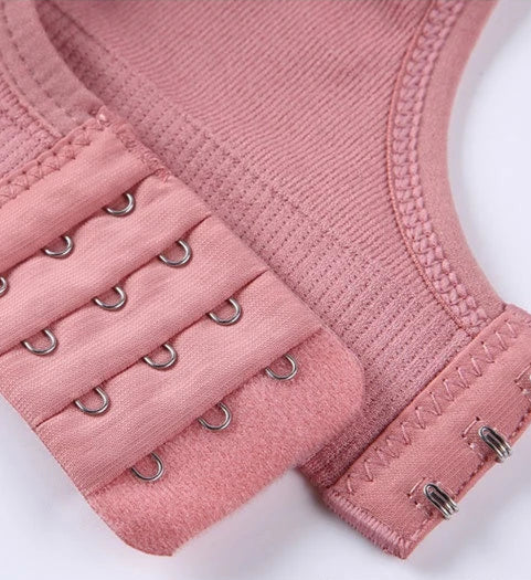 🤱 Maternity bra without underwire – breathable, nursing clips, anti-sagging support