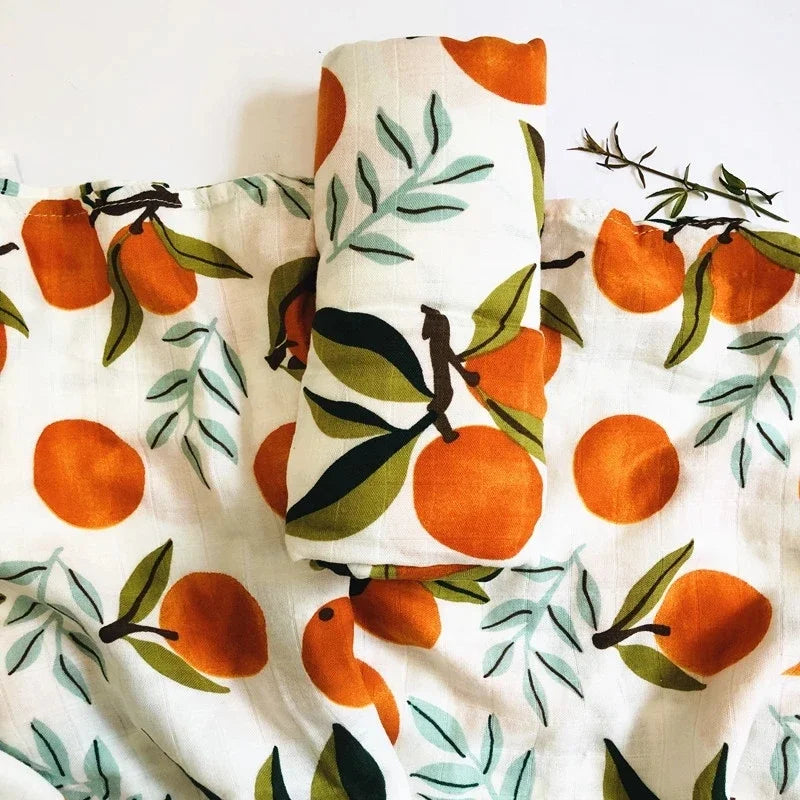 Couvertures d'emmaillotage en coton de bambou : tissu doux & naturel pour bébé