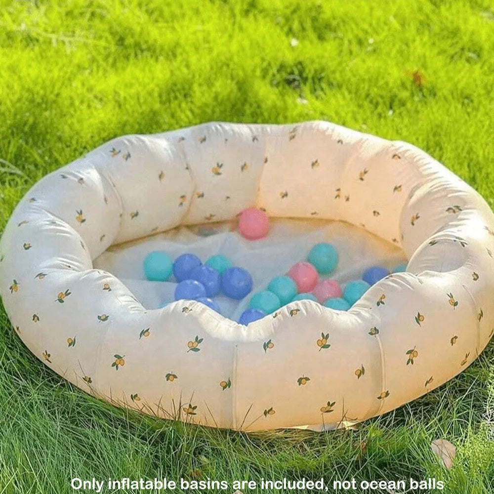 🛁🐻 Baignoire Gonflable Bébé "Bisounours" – Confort & sécurité pour le bain ✨
