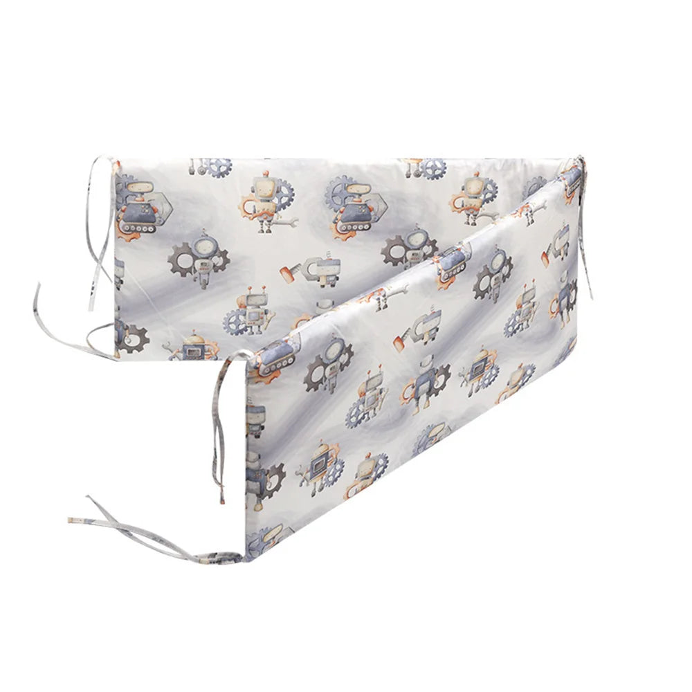 Tour de lit bébé imprimé 130*30 cm