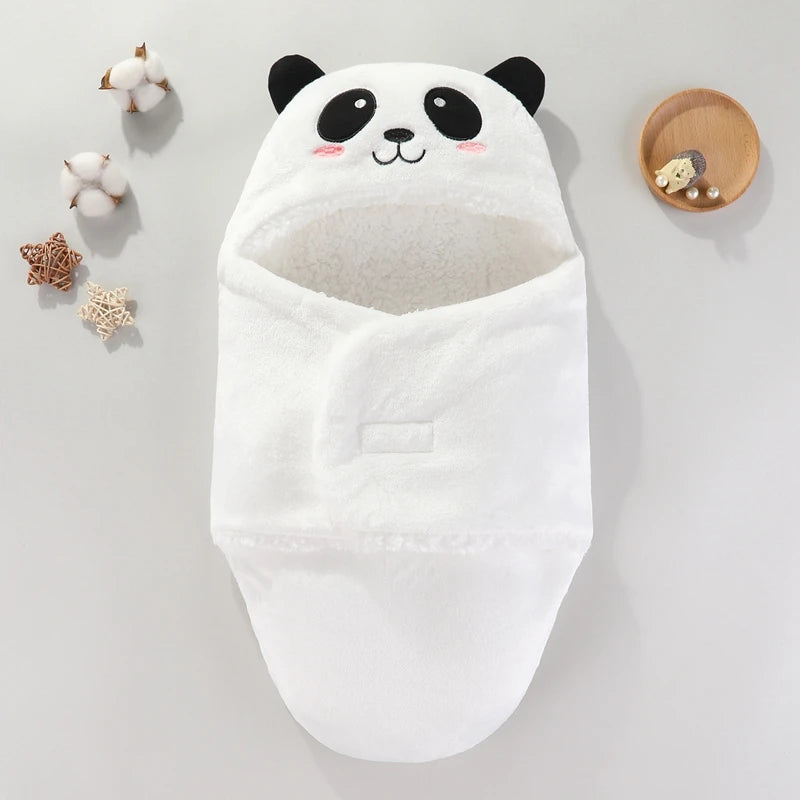 ❄️ Saco de dormir Cocoon Otoño-Invierno – 0-9 meses – Franela y polar – Cálido y suave 